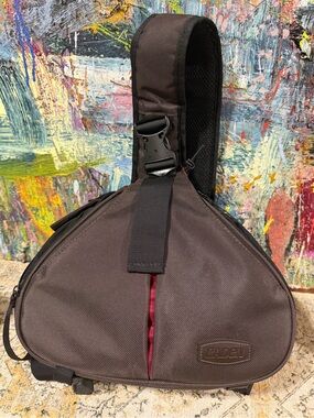 New Brown Sling Bag - Compact Crossbody Carry camera bag